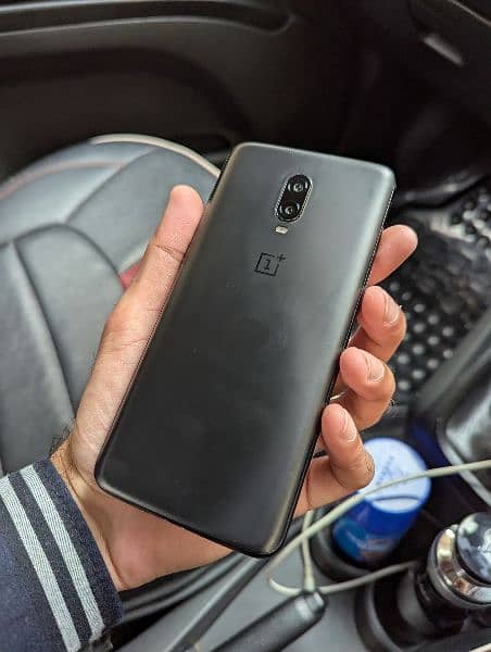 OnePlus 6t Dual Sim PTA Official Approved Wth Box And Original Charger 2