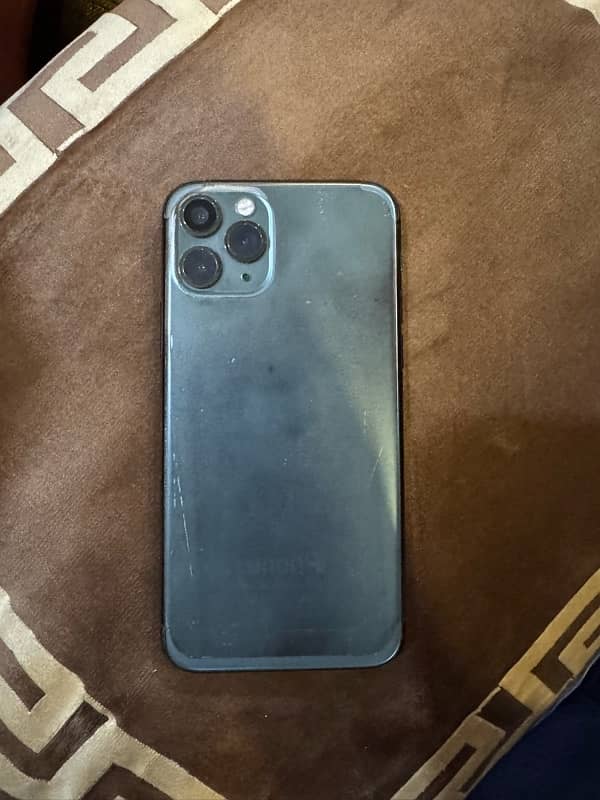 Iphone 11 pro both sim Pta Approved front screen cracked 3