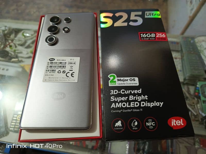 itel S25 Ultra 16GB 256GB new for sell 0