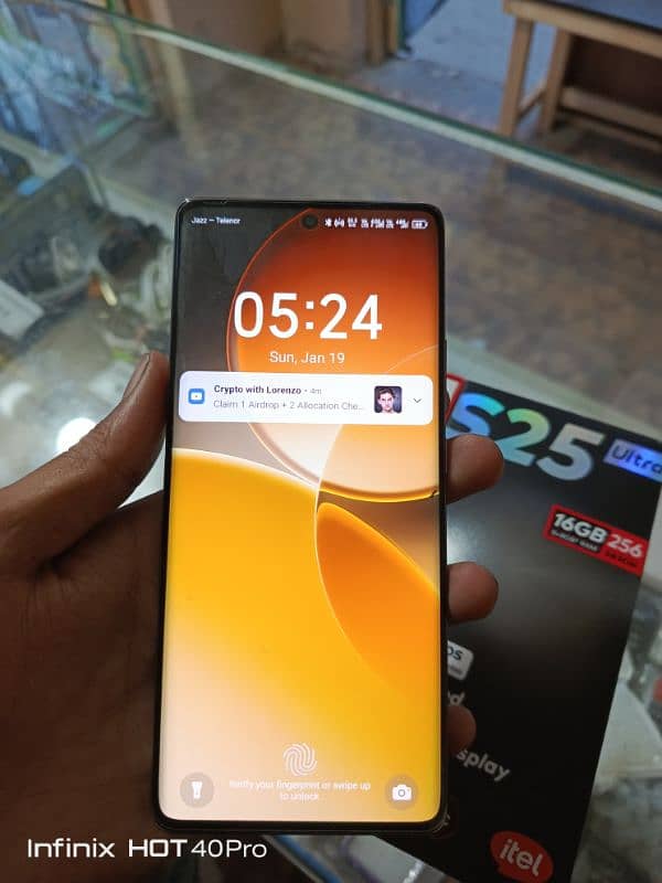 itel S25 Ultra 16GB 256GB new for sell 3