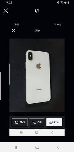 iPhone x PTA APPROVE 264GB