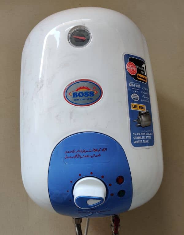 Electric Geyser Boss brand 1 season used SS tank model 0