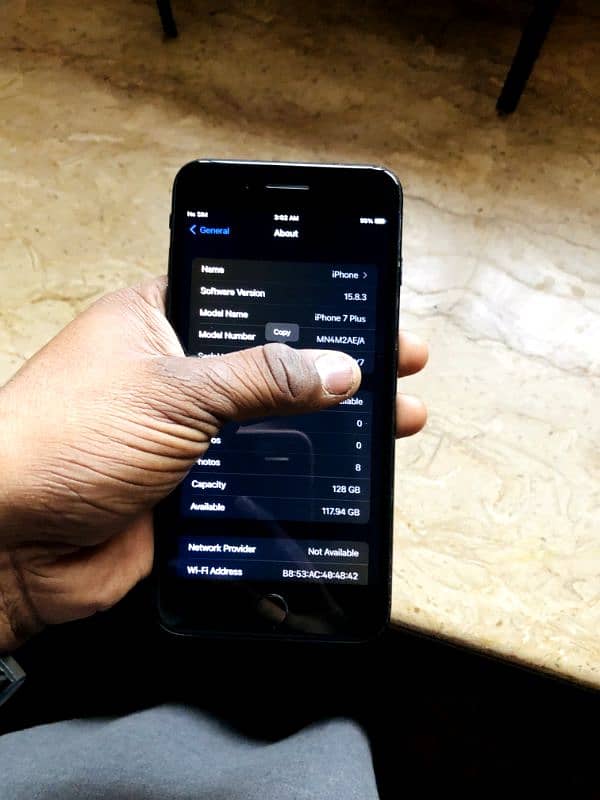 Iphone 7 Plus 128Gb 2 Month Sim Working(Read Ad Carefully) 1