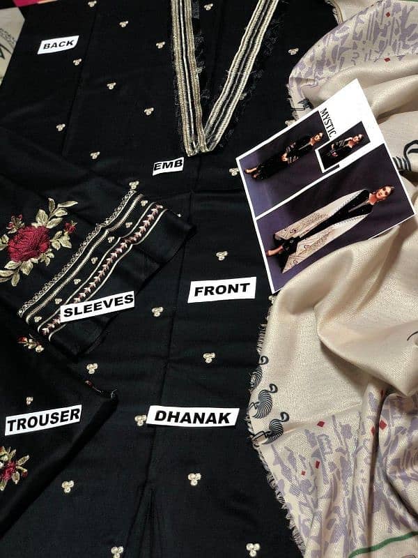 women new unstitched dhanak 0