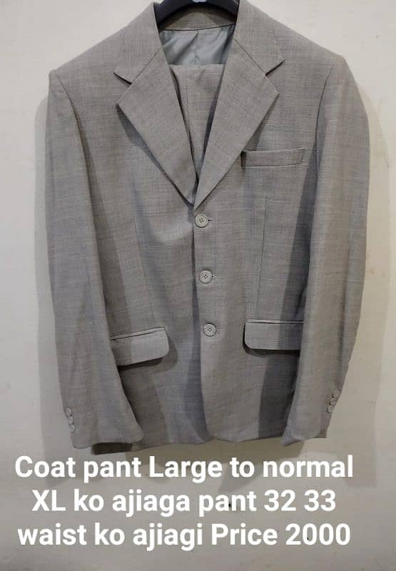 Coat Pant Used 1