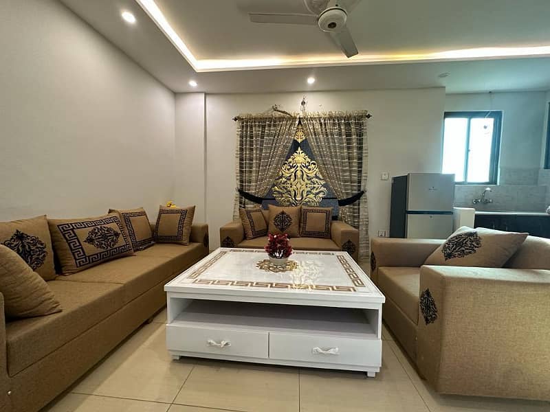 One Bedroom Brand New Apartment Available For Rent In Chambelli Block Bahria Town Lahore 1