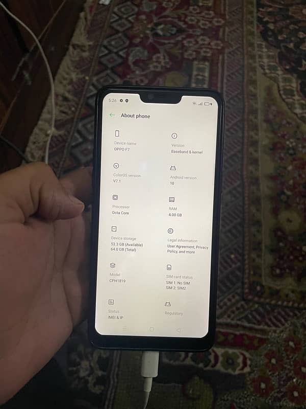 Oppo F7 (PTA APPROVED 4/64 3