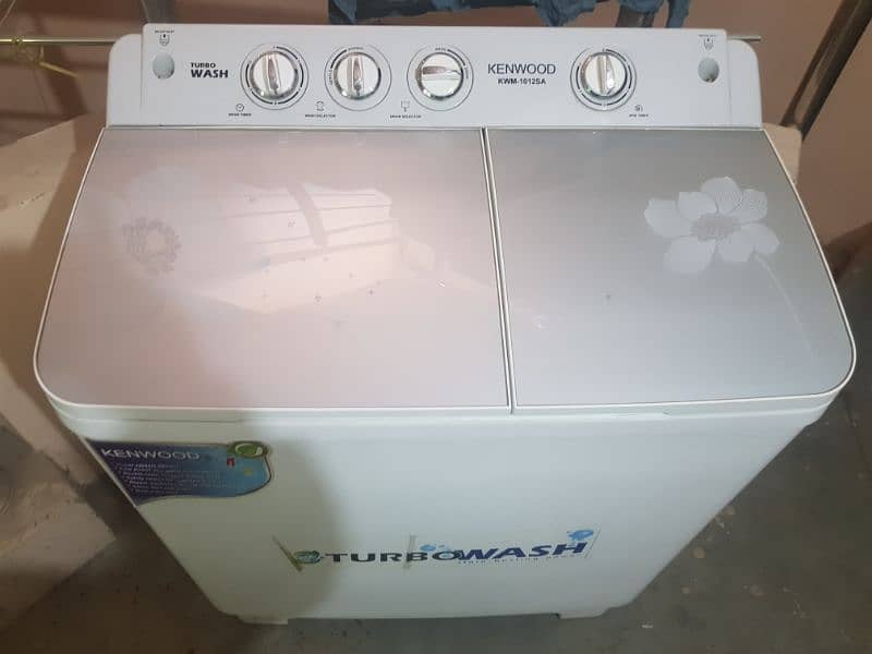 Kenwood Semiautomatic Washing Machine KMW 1012 Sami Auto/Twin Tub Whit 1