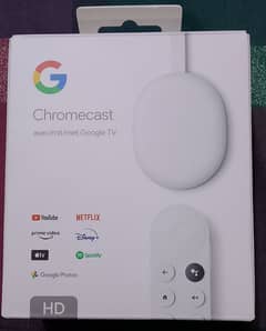 Google Chrome Cast modle 2024