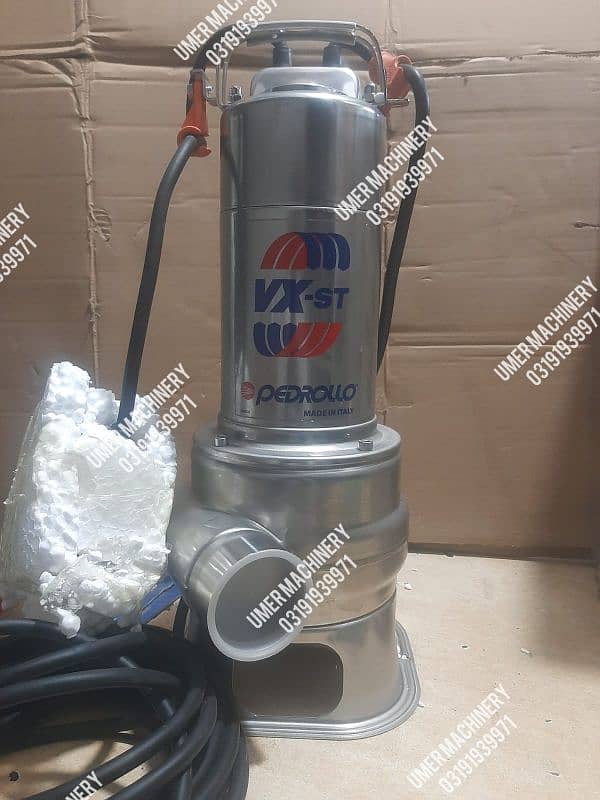 Submersible Sewage Mud Water Pump Motor / Summer Pump 10