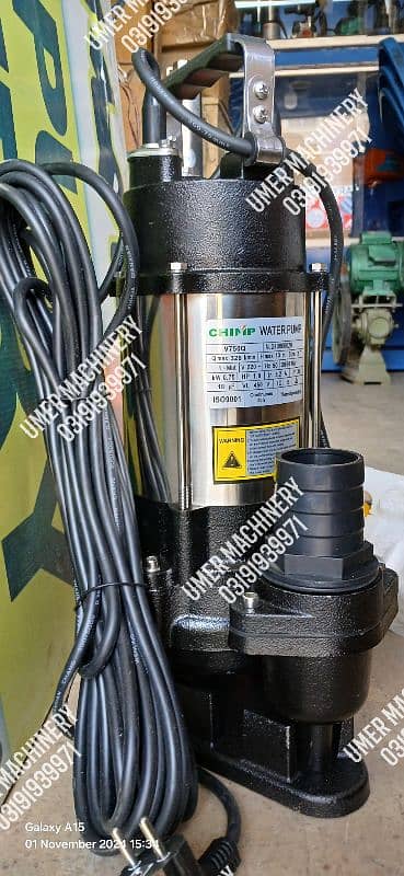 Submersible Sewage Mud Water Pump Motor / Summer Pump 14