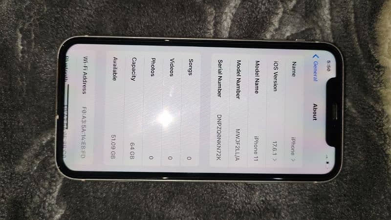 I phone 11 Non PTA jv 64gb 0