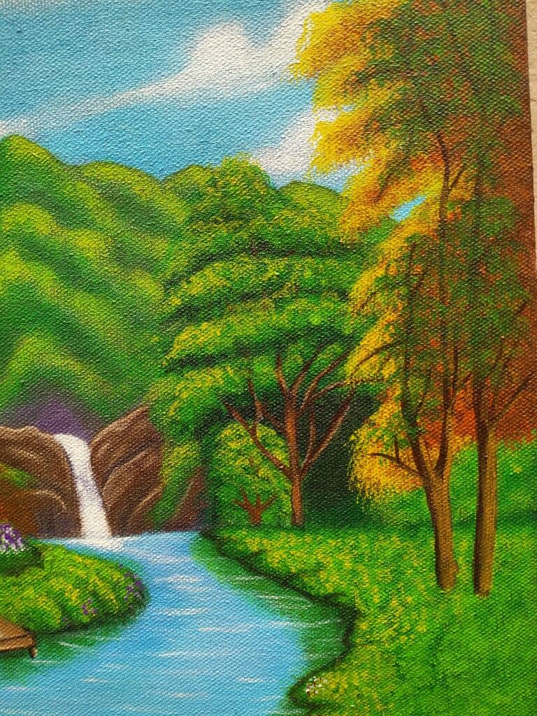 Handmade landscape painting 2