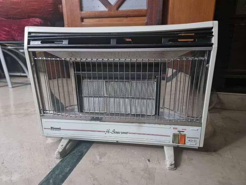 Rinnai 6 plate heater with Fan for sale 0