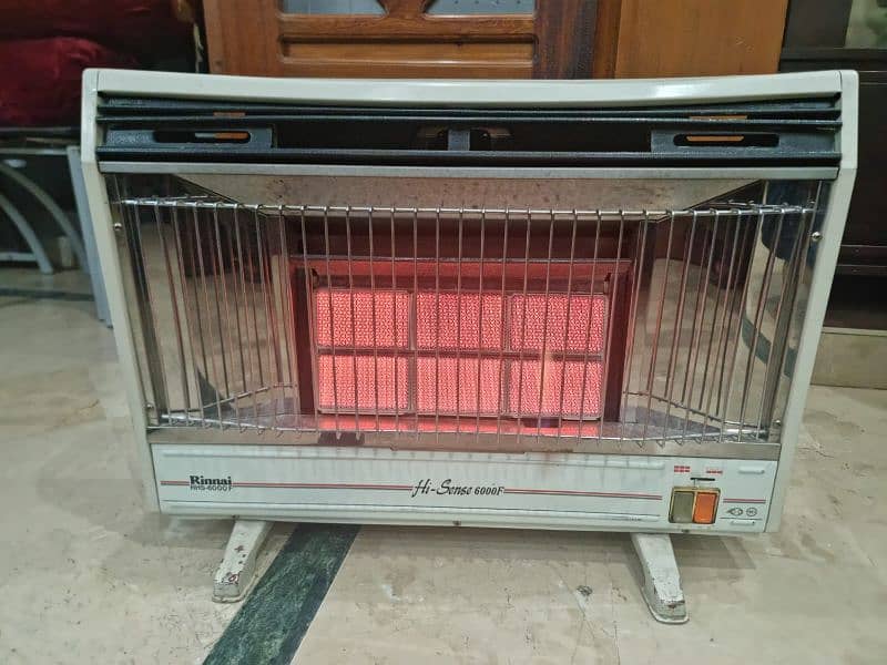 Rinnai 6 plate heater with Fan for sale 1