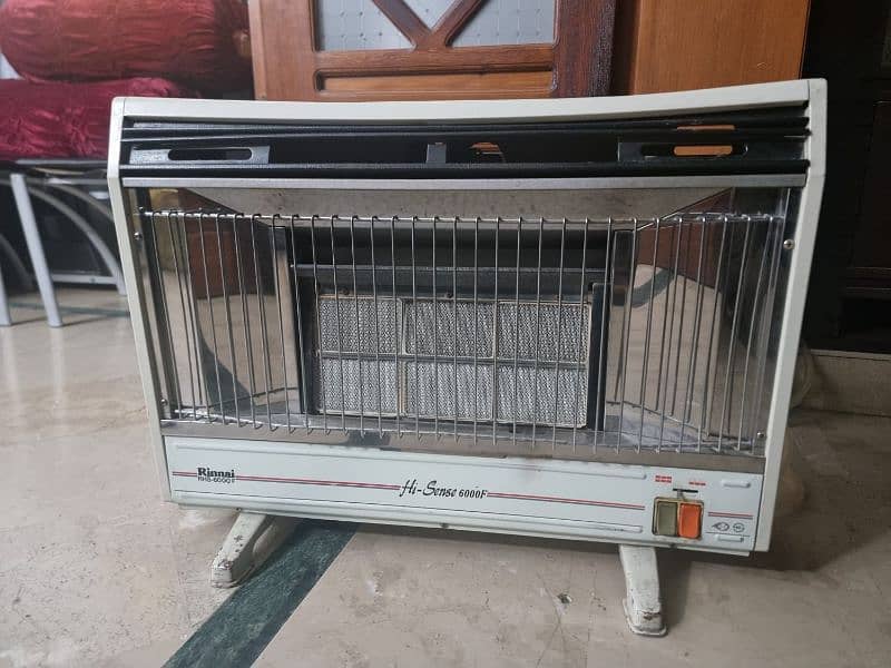 Rinnai 6 plate heater with Fan for sale 3