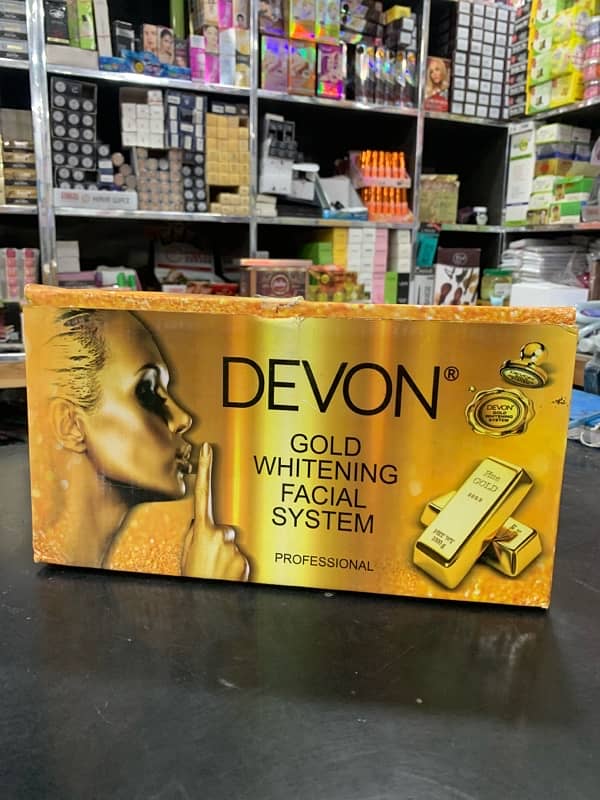 Devon gold whitening faical system 0