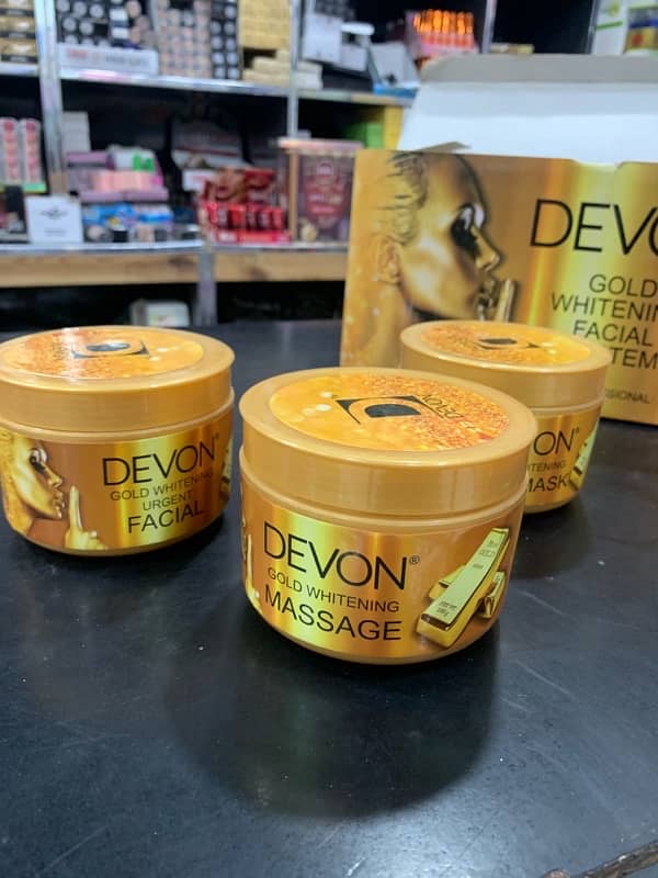 Devon gold whitening faical system 1