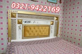 Double Bed With Side Table & Derssing(Deco Paint)