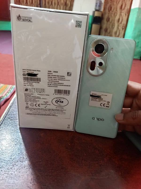 Oppo Reno 11 5g 12+256 Just Box open with full warranty 3