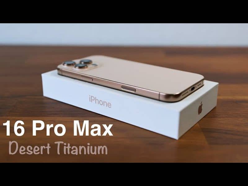 iPhone 16 pro max 0