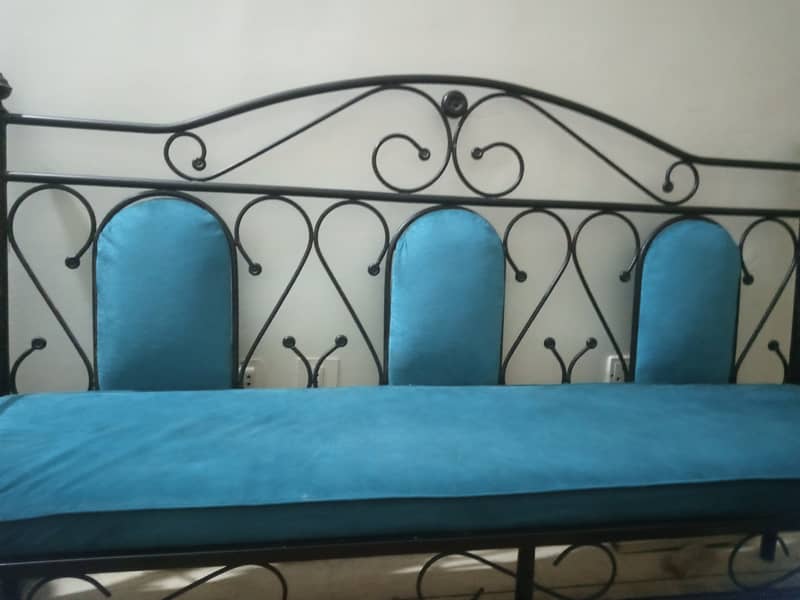 5 Seaters Iron Sofa Set Molty Foam Cushions WhatAp or Call 0336283825 1