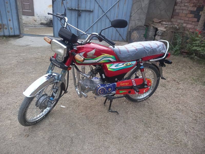 Honda CD70 modle 2023 open chit 0