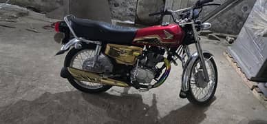 honda 125 gold brand new only 4000 kilometer invasion open hai