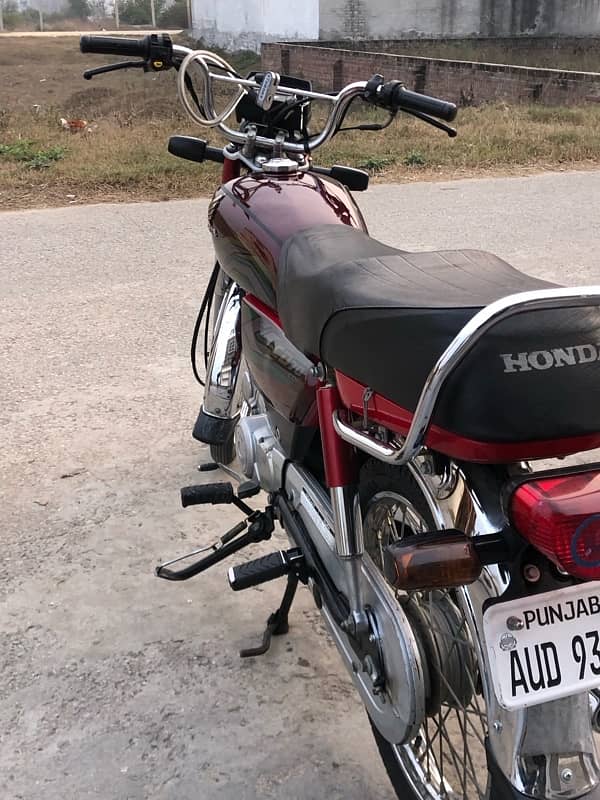 Honda Cd 70 2023 model 24 ka number total genuine 4