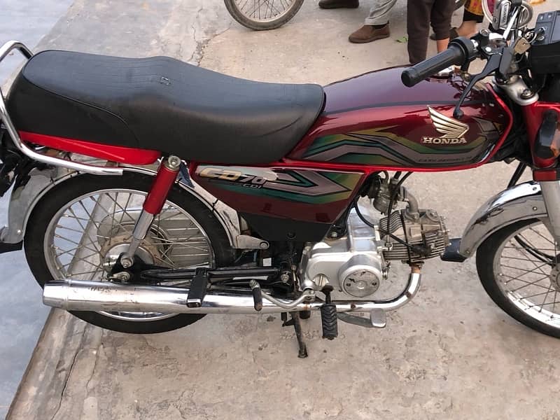 Honda Cd 70 2023 model 24 ka number total genuine 5