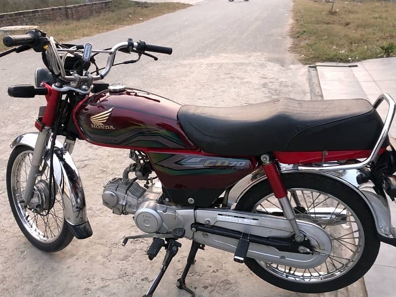 Honda Cd 70 2023 model 24 ka number total genuine 6