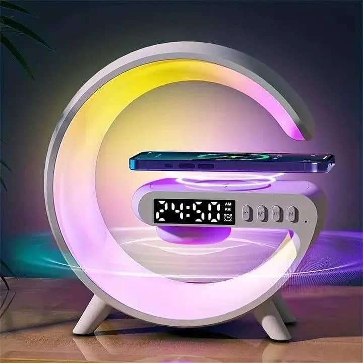 G63 RGB Light Bluetooth Speaker with Wireless Charging 8