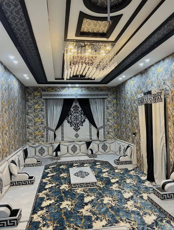 Latest Curtains And Arabic Majlis Design in Affordable Prices 7