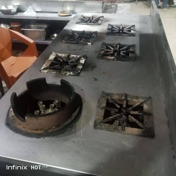 7 Burner stove 0