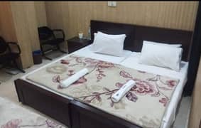 single bed room 2500 & double bed 3500 &weekly room available