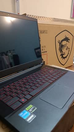 Brand new MSI GF 63 Slim gaming laptop | i5 12 gen | RTX 3050 6 Gb |