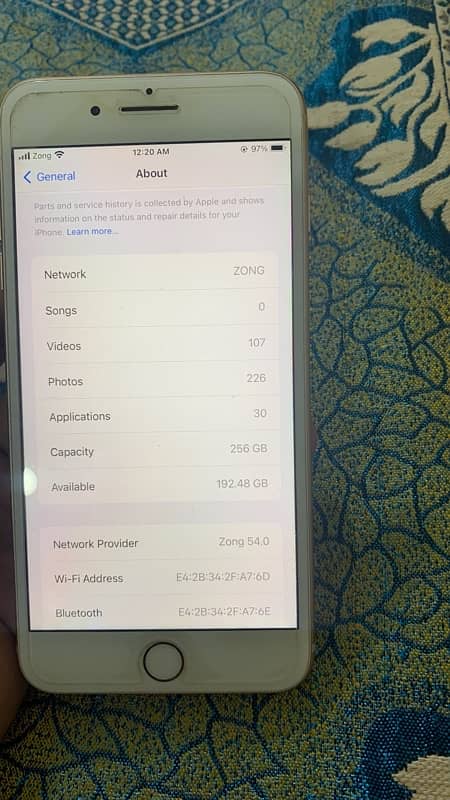 iphone 8plus 256gb pta approved 8