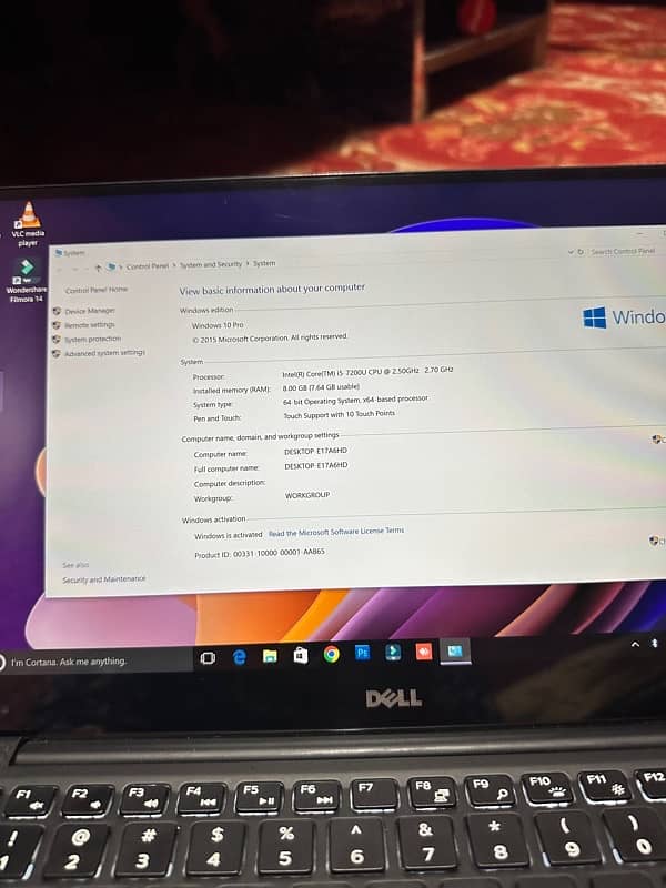 Dell XPS 139360 4k Resolution Touch DisplaY 4