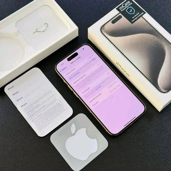 iPhone 15 Pro. 256 GB 03241196127 my whatsapp number 1