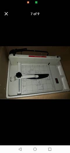 manual paper cutter