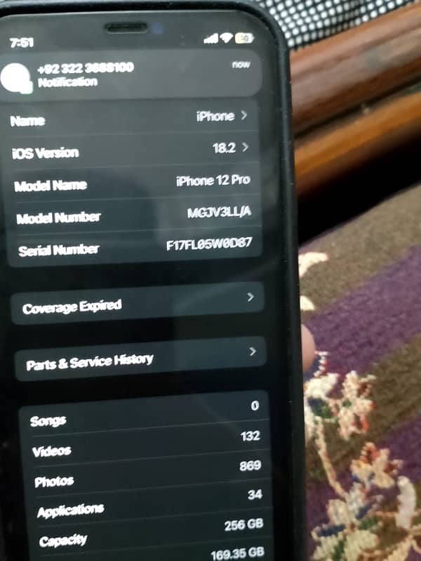 iphone 12 pro 90% 256bg factory unlock 4