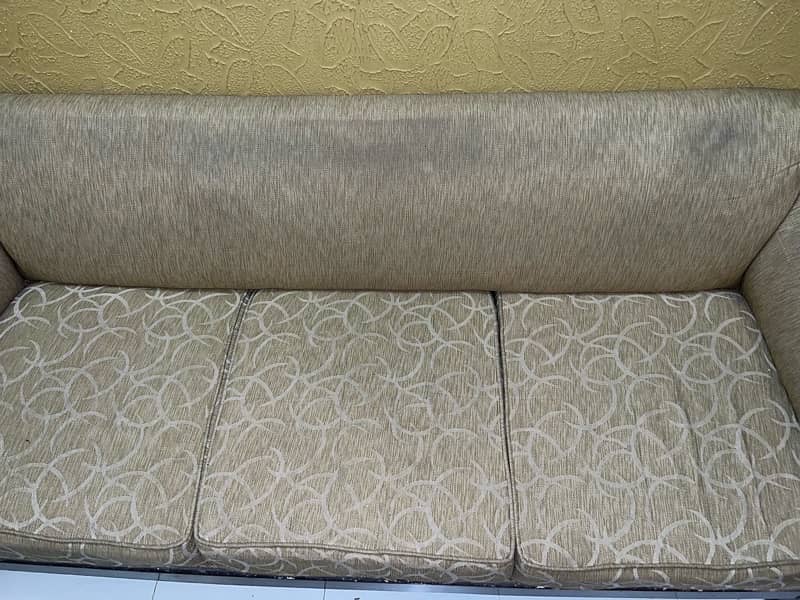 Complete Sofa Set - 1 Three-seater + 2 Single-seaters 1