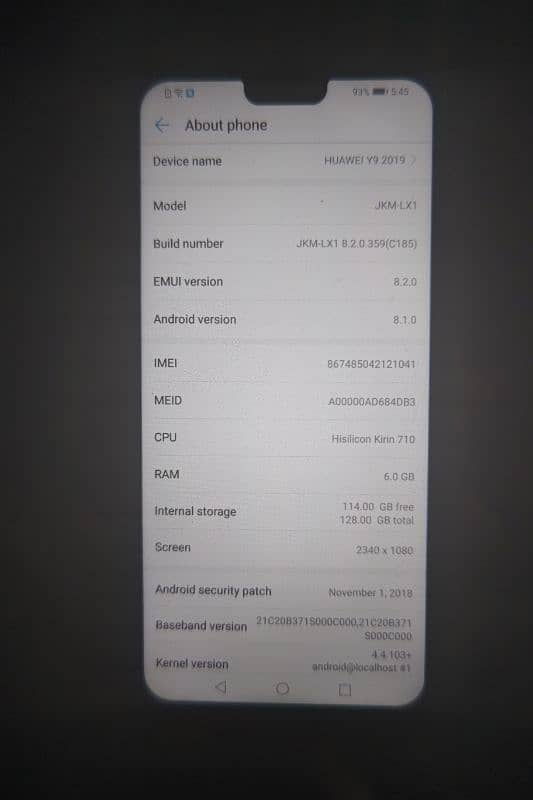 Huawei Y9 2019 6/128 0