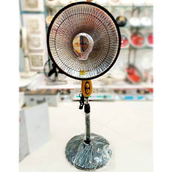 Parabolic Carbon Halogen Room Heater with Adjustable Stand 0