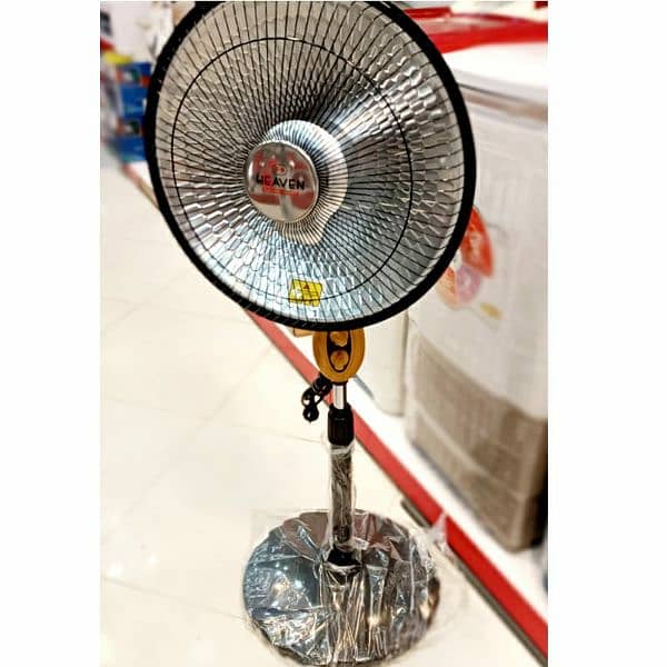 Parabolic Carbon Halogen Room Heater with Adjustable Stand 1