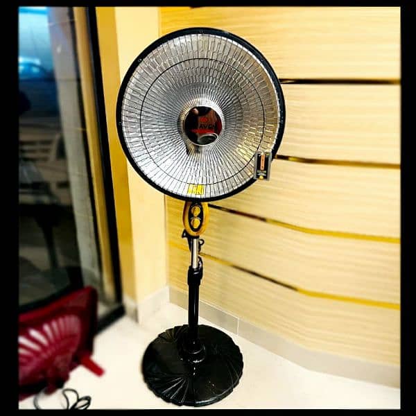 Parabolic Carbon Halogen Room Heater with Adjustable Stand 6