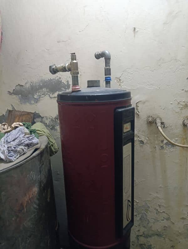 electric and gas water geyser 1