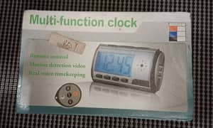 Multifuntion clock camera