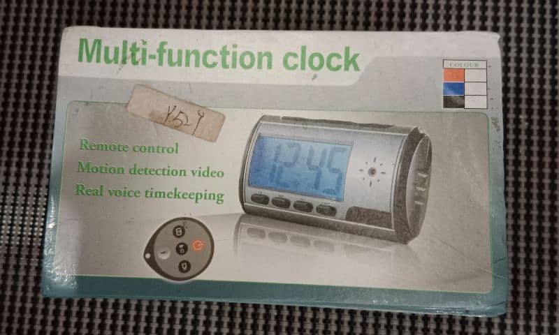 Multifuntion clock camera 0