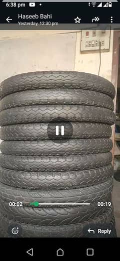 motor cycle tyre one piece